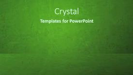  Presentation with plaster - Theme featuring green-plaster-wall-old-grunge background and a forest green colored foreground
