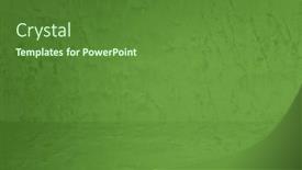  Presentation with plaster - PPT theme enhanced with green-plaster-wall-old-grunge background and a  colored foreground
