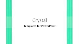  Presentation with picture frame - Slides having green-plastic-square-frame background and a white colored foreground