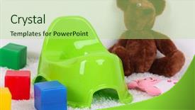  Presentation with interior - Audience pleasing slide deck consisting of tabular - buddha head with stones bamboo backdrop and a dark gray colored foreground