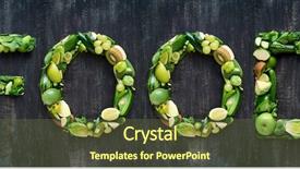  Presentation with flat lay of female sport - Beautiful presentation featuring green produce fruit and vegetables backdrop and a tawny brown colored foreground