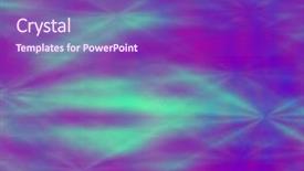  Presentation with purple green - PPT theme consisting of green-purple background illustration background and a violet colored foreground