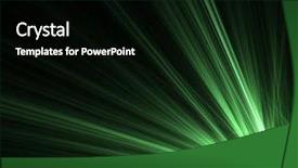  Presentation with light green - PPT layouts consisting of green rays of light background and a black colored foreground