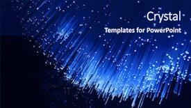  Presentation with green technology - Cool new presentation with green red fibre optic backdrop and a navy blue colored foreground