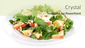  Presentation with green apples - 