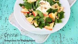  Presentation with green color - 