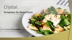  Presentation with green apples - 