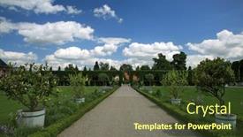  Presentation with green city - Beautiful PPT layouts featuring skipping meals - mature honey of bee is backdrop and a tawny brown colored foreground