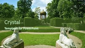  Presentation with green city - 