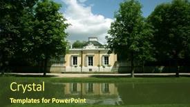  Presentation with green city - 