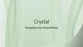  Presentation with smoke - Cool new presentation theme with green smoke background backdrop and a soft green colored foreground