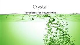  Presentation with soda - Beautiful PPT layouts featuring green-soda-drink-with-bubbles backdrop and a white colored foreground