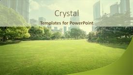  Presentation with shanghai - Slide set enhanced with green-space-lujiazui-central-shanghai background and a soft green colored foreground