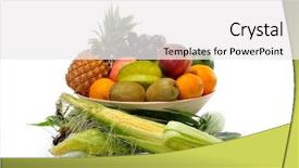  Presentation with guava fruits fresh green fruit - Theme with green star - fresh various fruits background and a  colored foreground