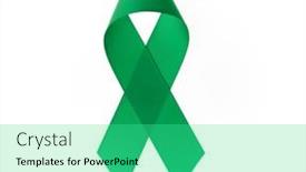  Presentation with ribbon green - Amazing PPT layouts having green-support-ribbon-over-isolated backdrop and a seafoam green colored foreground