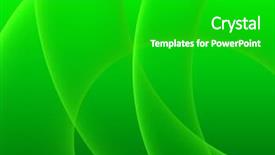  Presentation with cool - Amazing presentation theme having green tech background - cool abstract forms backdrop and a shamrock green colored foreground