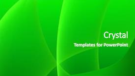  Presentation with cool - Presentation consisting of green tech background - cool abstract forms background and a shamrock green colored foreground
