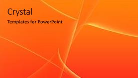  Presentation with kids shapes - Cool new presentation theme with green tech background - orange shapes backdrop and a  colored foreground