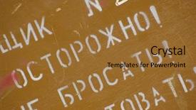  Presentation with radar - Amazing PPT layouts having soviet military box of 60 backdrop and a red colored foreground