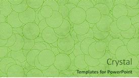  Presentation with vintage retro - PPT layouts featuring green-vintage-circle-texture-pattern and a mint green colored foreground