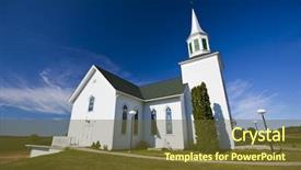  Presentation with african american church family - Slide deck consisting of pretty schoolgirl with bag and phone taking selfie background and a pink colored foreground