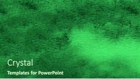  Presentation with watercolor - PPT theme having green-watercolor-backgrounds-hand-drawn background and a forest green colored foreground