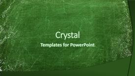 Presentation with chalkboard - Beautiful PPT theme featuring green white black - blank chalkboard backdrop and a forest green colored foreground