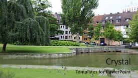  Presentation with sydney travel - Audience pleasing slide set consisting of greenary - travel in germany padeborn backdrop and a  colored foreground