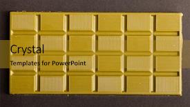  Presentation with matcha - Slide deck with greentea - matcha chocolate background and a gold colored foreground