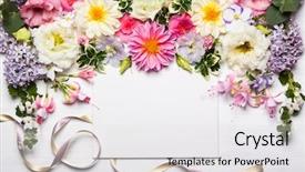  Presentation with happy birthday mama greeting card - Colorful slide set enhanced with greeting card on the white backdrop and a light gray colored foreground