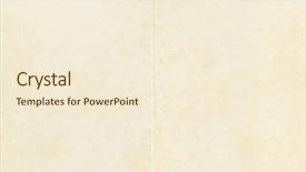  Presentation with marriage card - Slide deck with greeting card or invitation background and a cream colored foreground