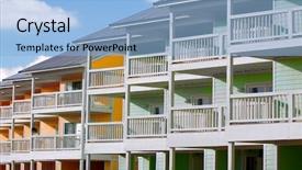  Presentation with indian pastel color - Amazing slides having grenada - pastel colored tropical townhomes backdrop and a light blue colored foreground