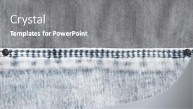  Presentation with texture jeans texture denim - Theme enhanced with grey-and-light-grey-denim background and a gray colored foreground