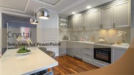  Presentation with classic - PPT theme having grey-and-white-contemporary-classic background and a coral colored foreground