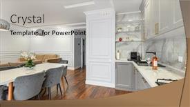  Presentation with classic - Amazing PPT theme having grey-and-white-contemporary-classic backdrop and a light gray colored foreground