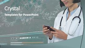  Presentation with genes - Presentation having grey background against gene background and a gray colored foreground