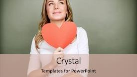  Presentation with romantic love - Slide deck enhanced with grey background romantic holiday valentine background and a lemonade colored foreground