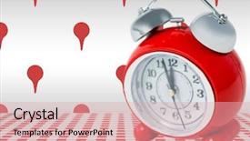  Presentation with alarm - Theme consisting of grey background with location background and a lemonade colored foreground