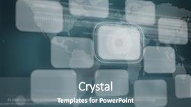  Presentation with world map doctors - Presentation theme enhanced with grey background with world map background and a ocean colored foreground