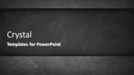  Presentation with chalk - PPT theme enhanced with grey-concrete-and-chalk-rubbed background and a  colored foreground