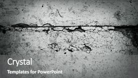  Presentation with grey wood texture and - Cool new PPT layouts with grey grunge textured wall copy backdrop and a gray colored foreground