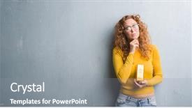  Presentation with grey - Slide set consisting of grey grunge wall holding gold background and a gray colored foreground