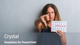  Presentation with negative - Theme featuring grey grunge wall holding period background and a gray colored foreground