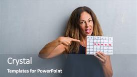  Presentation with finger - Amazing theme having grey grunge wall holding period backdrop and a gray colored foreground