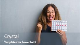  Presentation with age related disorders - Audience pleasing theme consisting of grey grunge wall holding period backdrop and a  colored foreground