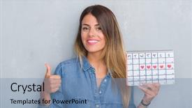  Presentation with grey - Amazing slide deck having grey grunge wall showing period backdrop and a teal colored foreground