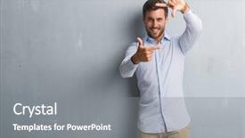  Presentation with creativity - Amazing theme having grey grunge wall wearing elegant backdrop and a  colored foreground