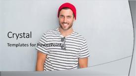  Presentation with future navy ship - Audience pleasing slides consisting of grey grunge wall wearing navy backdrop and a  colored foreground