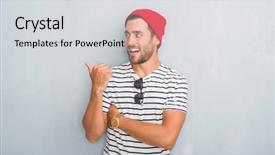  Presentation with navy - Cool new presentation with grey grunge wall wearing navy backdrop and a light gray colored foreground