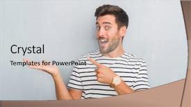  Presentation with grey - Presentation theme consisting of grey grunge wall wearing navy background and a light gray colored foreground